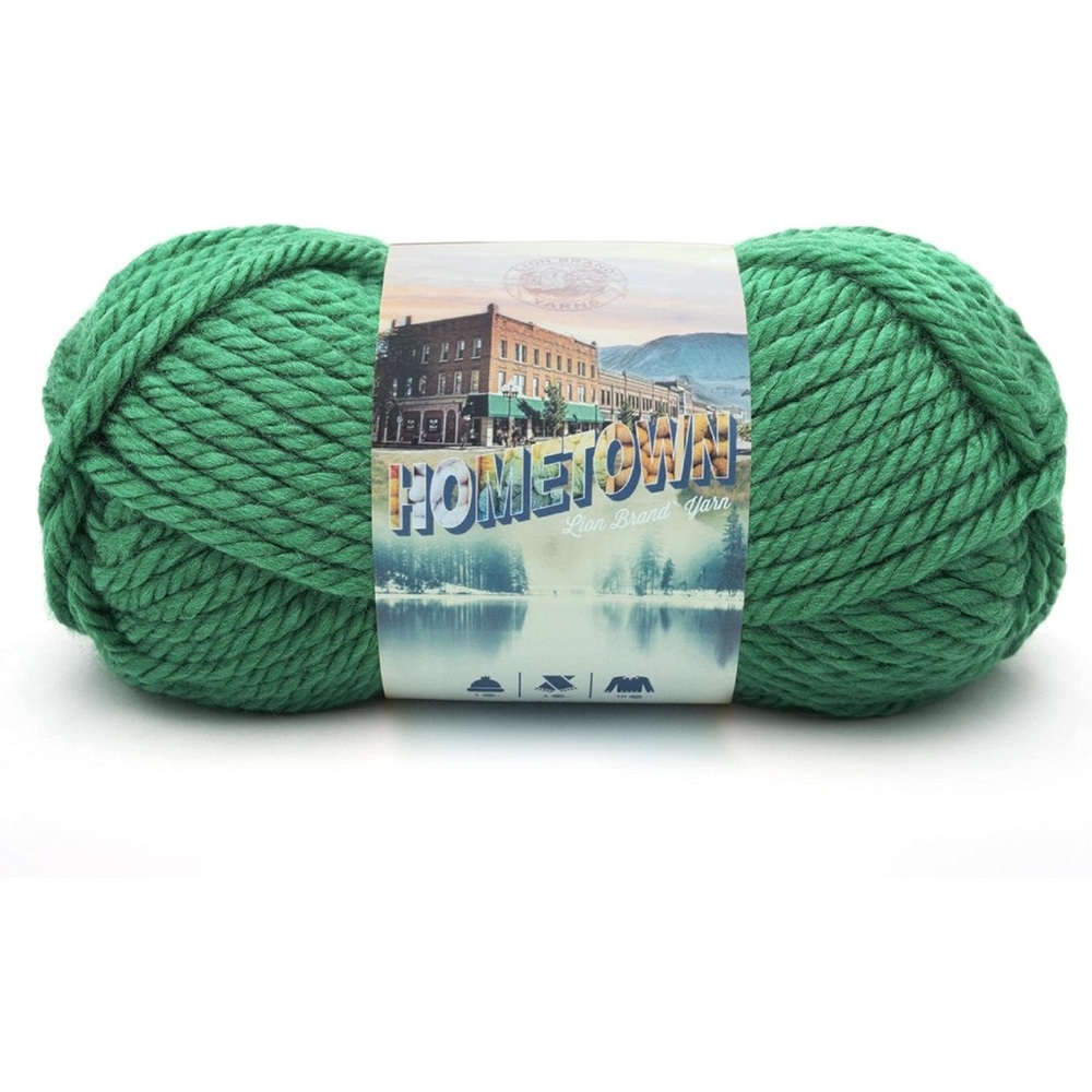 Lion Brand Hometown 130K Green Bay Yarn